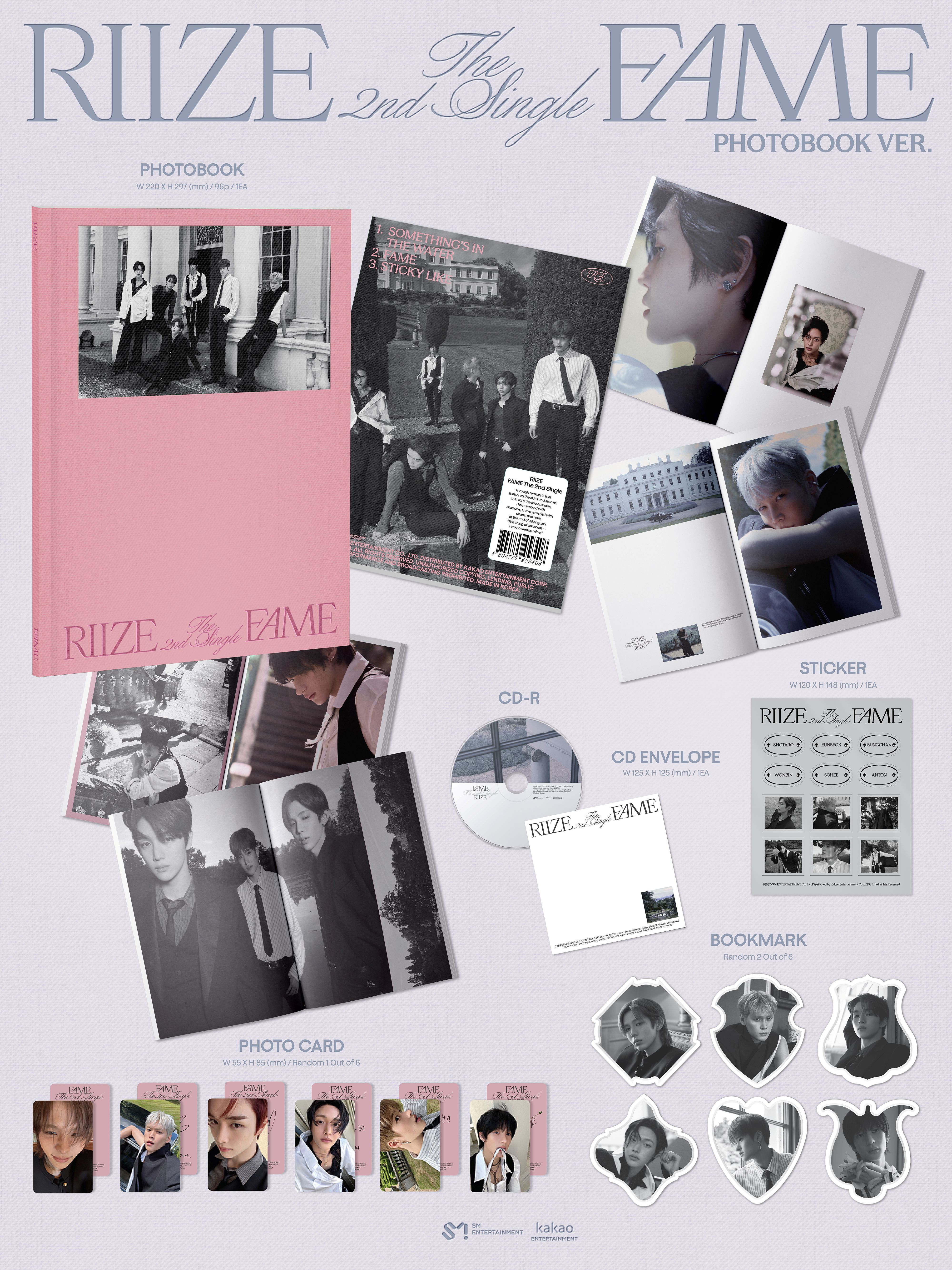 RIIZE - FAME (PHOTOBOOK Ver.)
